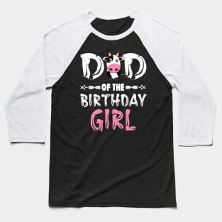 Holy cow l'm one birthday girl Baseball T-Shirt